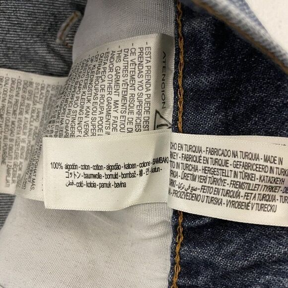 Zara ORIGINS Mens Straight Jeans Ankle Denim Blue EU 44 US 34 3991/456 NWT - Picture 10 of 14